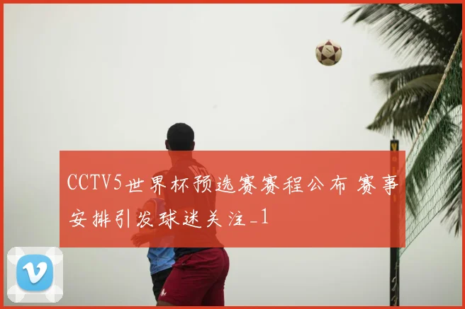 CCTV5世界杯预选赛赛程公布 赛事安排引发球迷关注_1