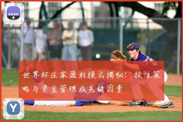 世界杯庄家盈利模式揭秘:投注策略与资金管理成关键因素